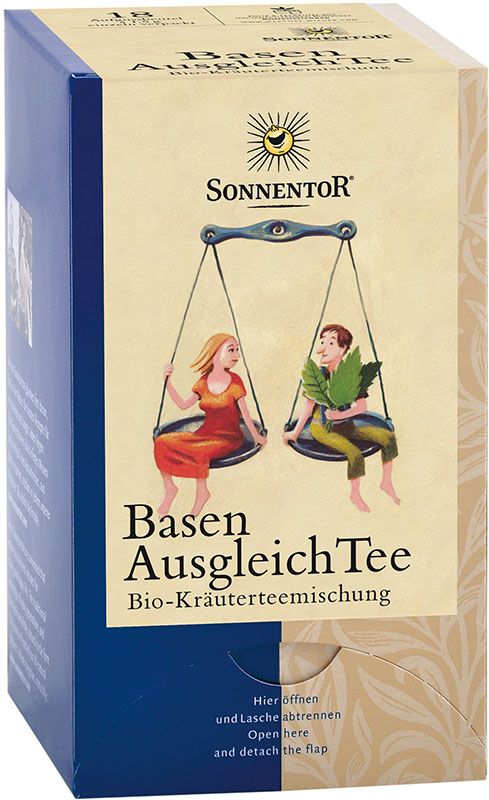 Sonnentor Tisana riequilibrante alcalina BIO 18 bustine da 1,5 g