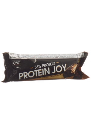 QNT Barretta Joy al 36% di proteine a basso contenuto di zucchero e crema 60g