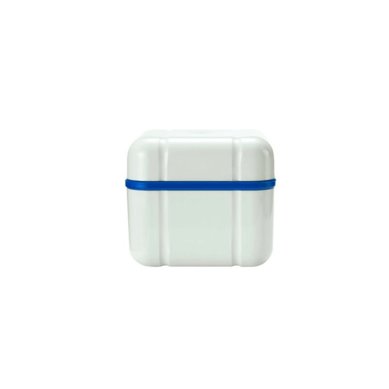 Curaprox BDC 110 contenitore per la pulizia delle protesi blu