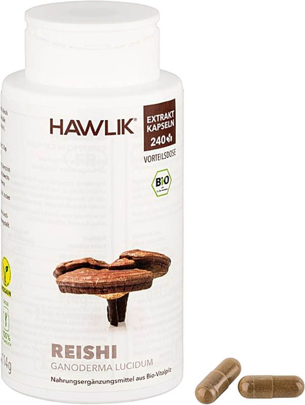Capsule di estratto di Reishi HAWLIK 240 Capsule