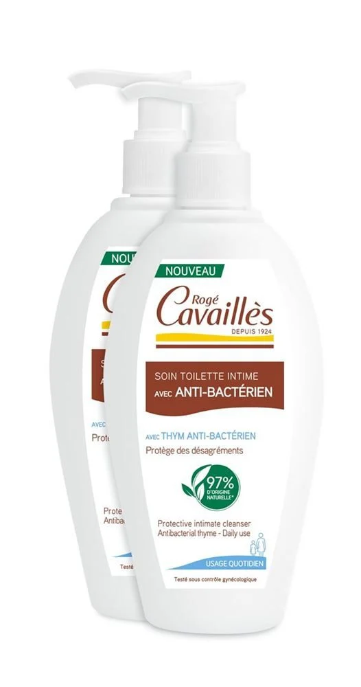 Rogé Cavaillès gel per l'igiene intima antibatterico 2 x 250ml