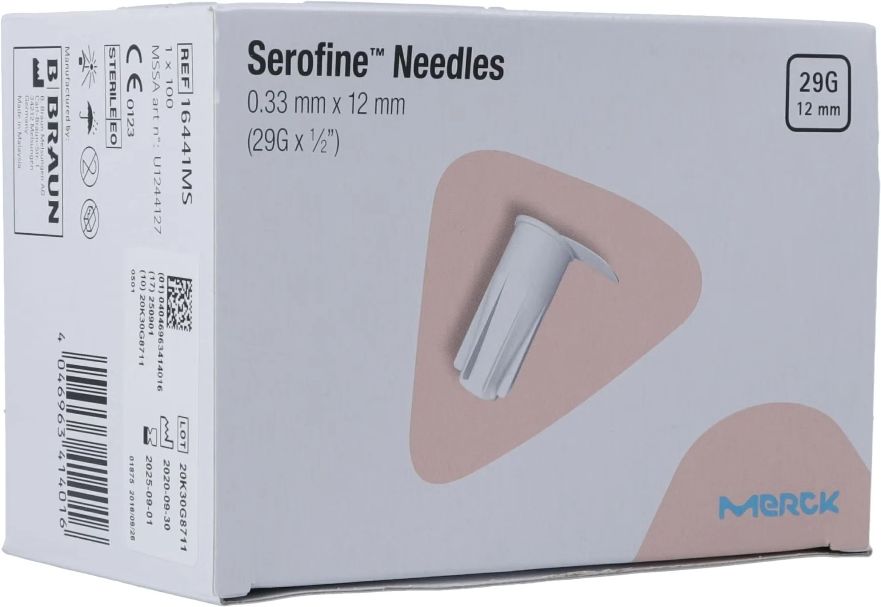 Aghi SEROFINE 29G Rebismart 40 pezzi