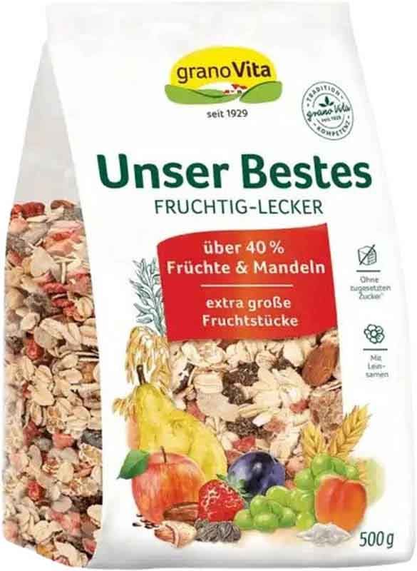 GRANOVITA muesli fruttato il nostro migliore 500g