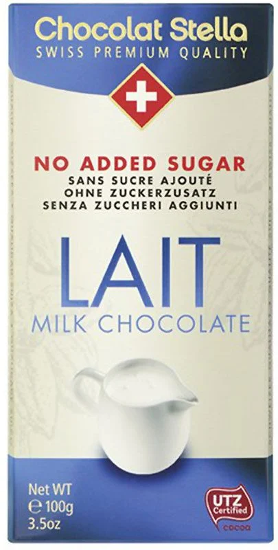 Cioccolato al latte STELLA 100g