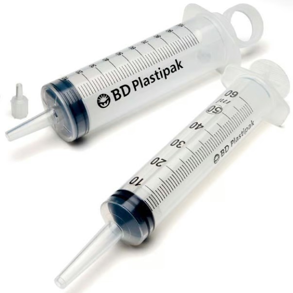 BD PLASTIPAK siringa per ferite in blister 50/60ml 3 pezzi 60 pezzi