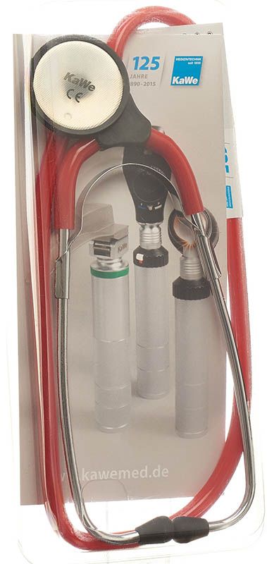 KIRCHNER Colorscop Plano Stetoscopio 55 cm rosso