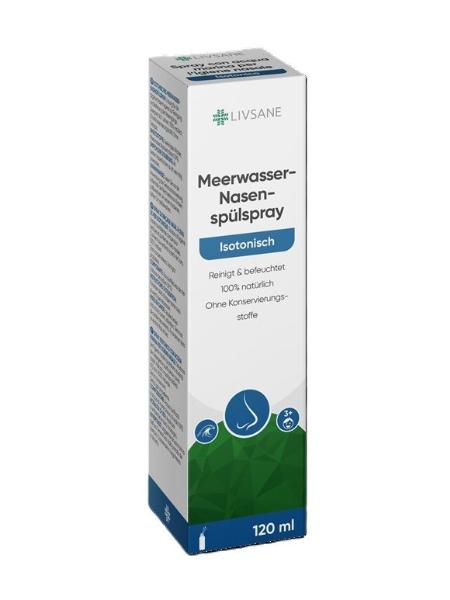Livsane acqua di mare sciacqui nasali spray isotonico 120ml