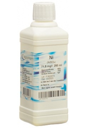 OLIGOPHARM Solvente per nichel 71,5 mg/l 250ml