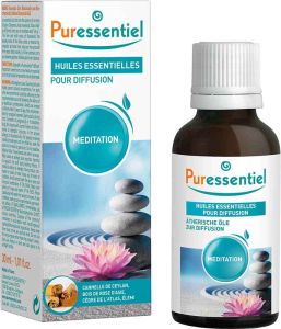 Miscela di oli essenziali da meditazione Puressentiel per diffusione 30ml