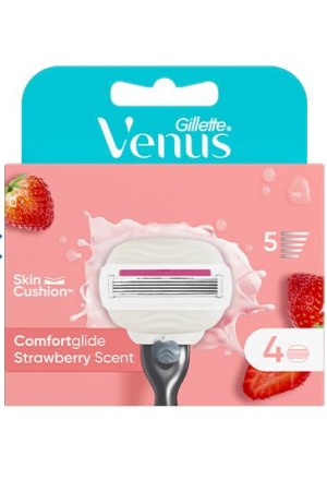 GILLETTE Venus Comf lame Strawb Edit (n) 4 pezzi