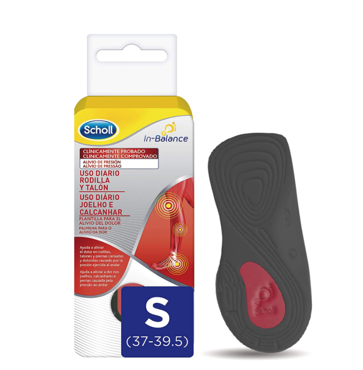 Scholl In-Balance Intarsio 37-39,5 Tacco al ginocchio 2 pezzi