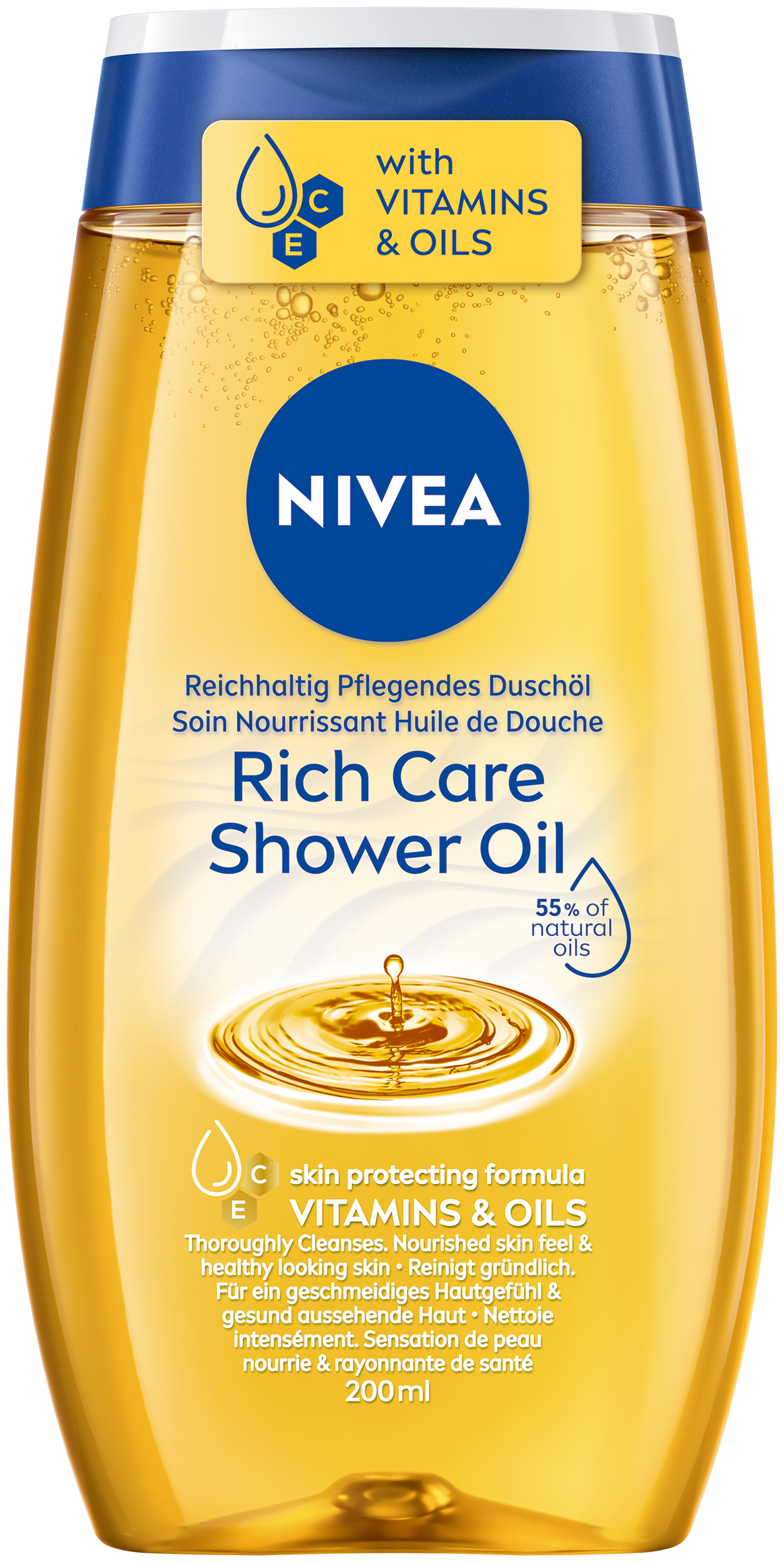 NIVEA Olio Doccia Naturale (n) Fl 200ml
