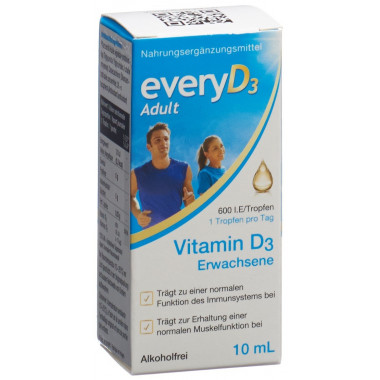 everyD3 Adulti 600 UI adulti analcolico 10ml