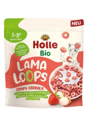 Holle Cereali croccanti Lama Loops Btl 125g