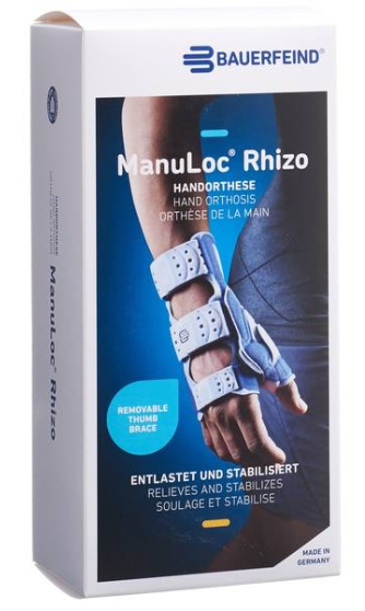 Ortesi di stabilizzazione ManuLoc Rhizo taglia 3 destra in titanio