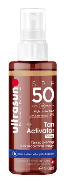 ULTRASUN Tan Activator SPF50 Spray 100 ml