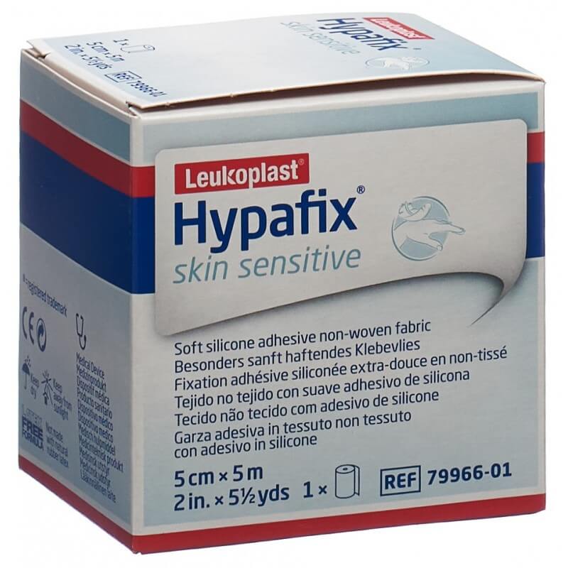 Hypafix Silicone sensibile alla pelle 5cmx5m