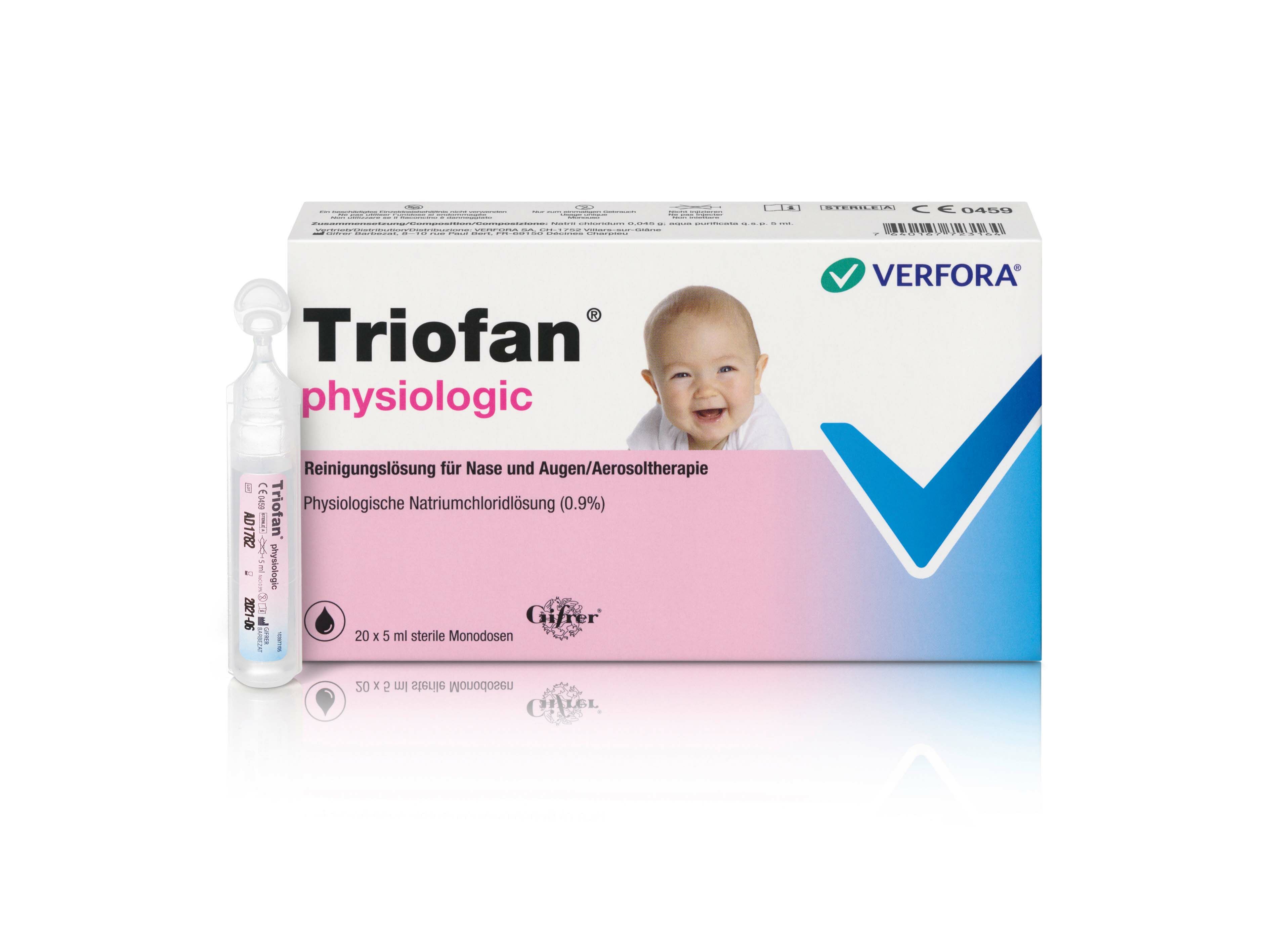 Triofan® Soluzione fisiologica 20 Monodos 5ml