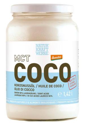 NaturKraftWerke Olio di cocco nat Demeter 1420 ml