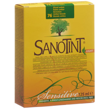 Sanotint Sensitive Light colore per capelli 76 ambra