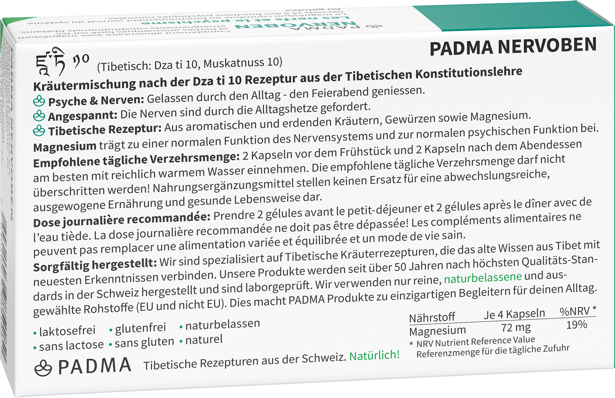 PADMA NERVOBEN Capsule 60 Capsule