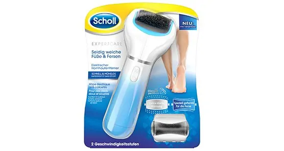 Scholl ExpertCare rimuovi calli elettrico blu