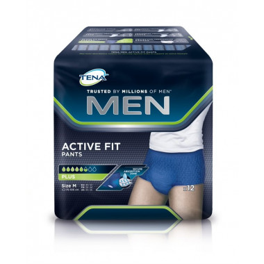 TENA Uomo Pantaloni Active Fit Plus S/M 12 pezzi