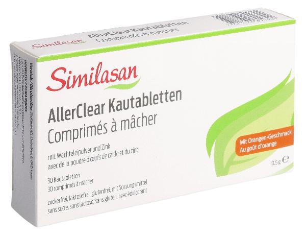 SIMILASAN AllerClear Compresse masticabili Arancione 30 pezzi