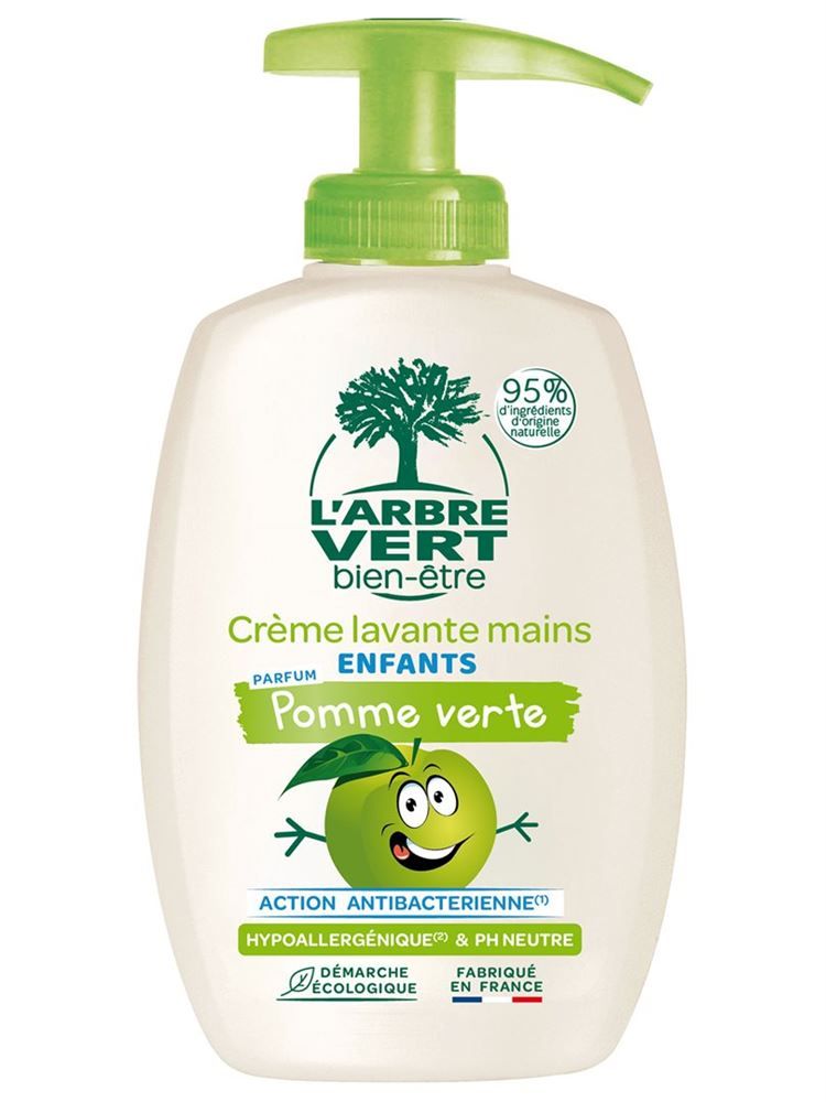 L'ARBRE VERT Sapone liquido per bambini Mela verde 300ml