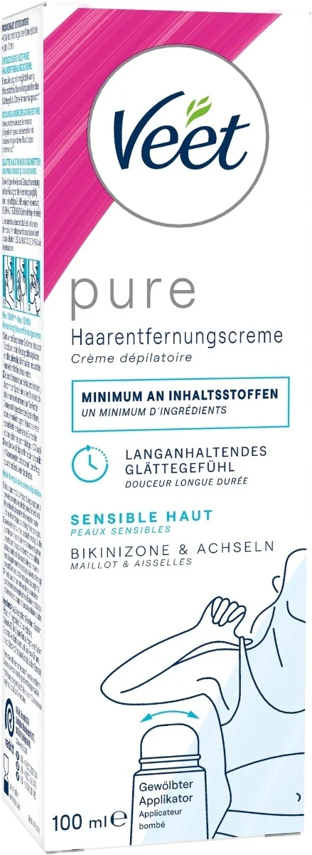 VEET Pure scr depilatorio Bik&Achs pelle sen 100 ml