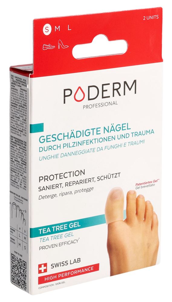 Poderm PROF puntale S unghie danneggiate 2 pezzi