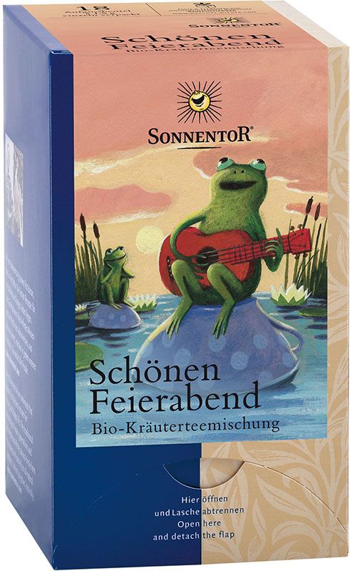 SONNENTOR Schöner Feierabend Tee BIO Btl 18 pezzi