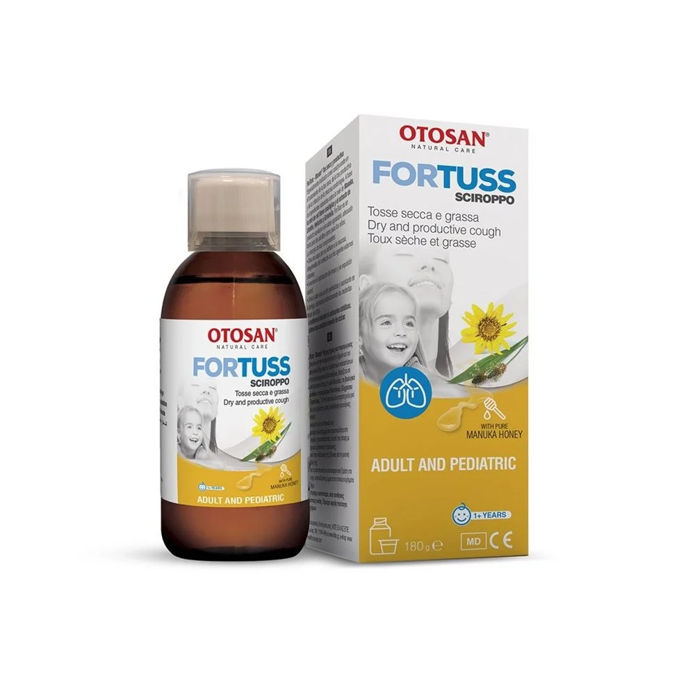 Otosan Fortuss sciroppo per la tosse vasetto 180g