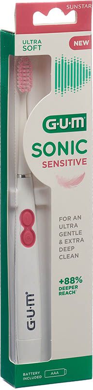 Spazzolino elettrico GUM® Sonic Sensitive