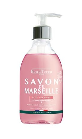 BeauTerra sapone liquido Marsiglia rosa antico 1000ml