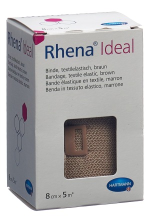 Benda elastica Rhena Ideal 8cmx5m colore pelle