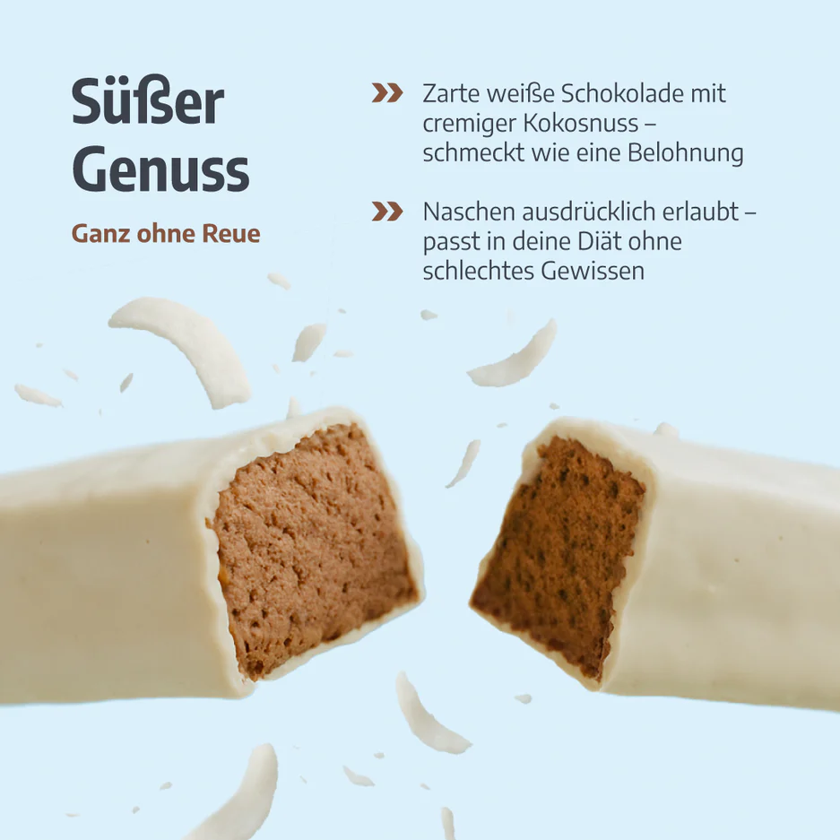 TRY-B Barretta sostitutiva del pasto al cioccolato bianco e cocco 60g