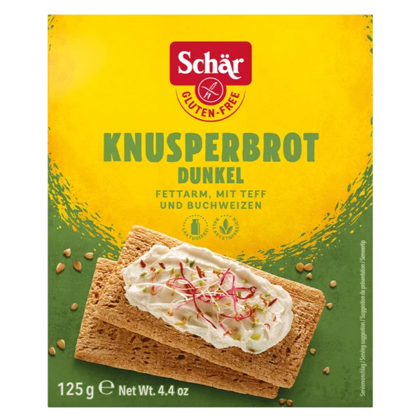 Schär pane croccante scuro senza glutine 125g