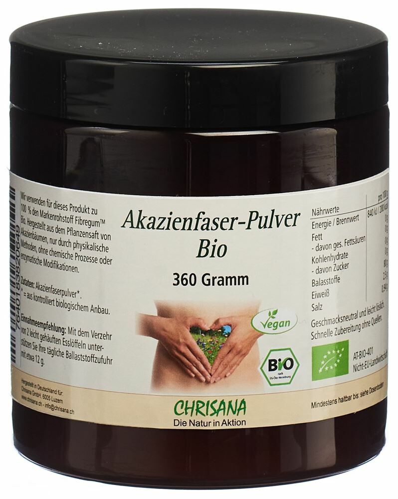 Chrisana Fibra di Acacia in Polvere Biologica 360g