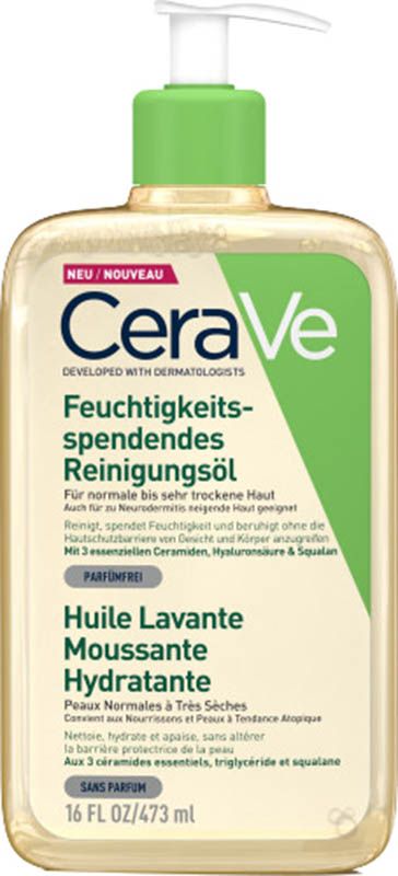 CeraVe Olio detergente schiumoso idratante 473ml