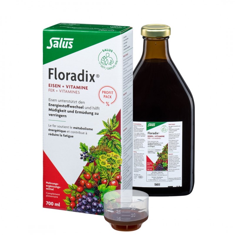 Floradix Ferro + Vitamine Confezione da 700 ml