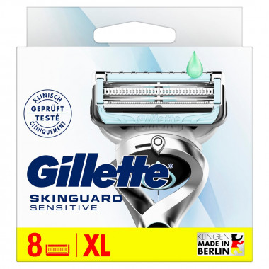 Lame Gillette SkinGuard Sensitive System 8 pezzi