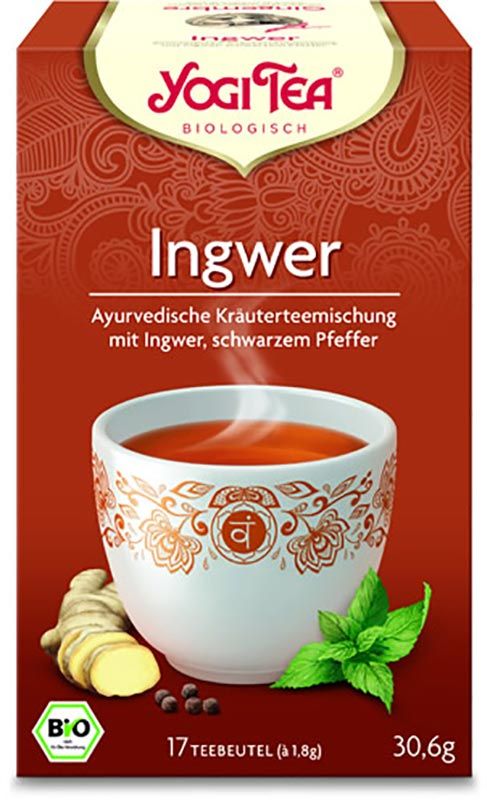 Yogi Tea Tè allo zenzero 17 Btl 1,8g