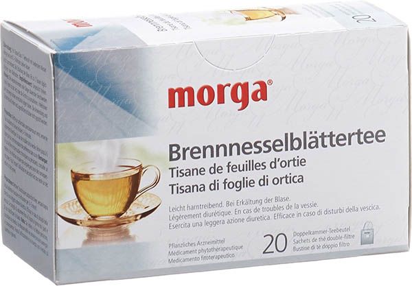 MORGA tè alle foglie di ortica Btl 20 pezzi