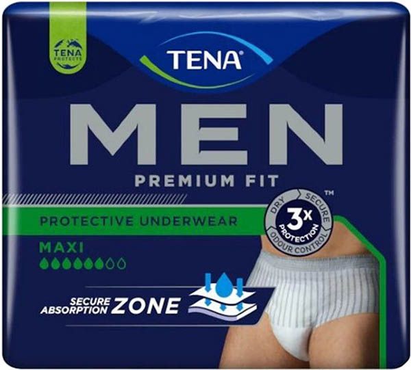 TENA Uomo Intimo protettivo Premium Fit Livello 4 L/XL 10 pezzi