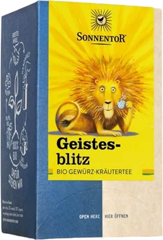 SONNENTOR Geistesblitz Tea Btl 18 pezzi