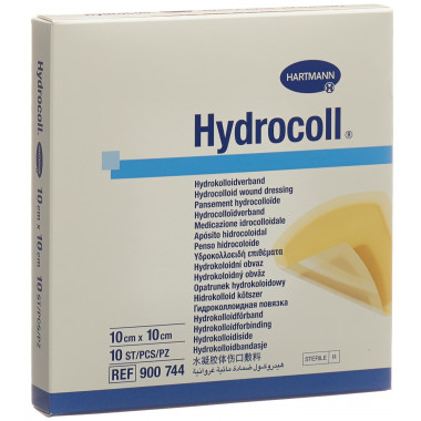 HYDROCOLL Hydrocolloid Verb 10x10cm 10 Stück
