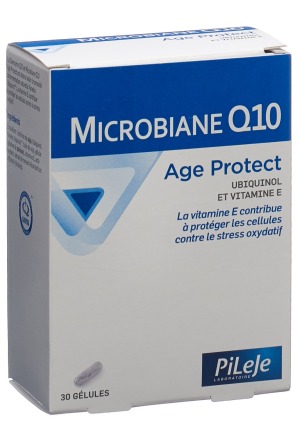 Microbiane Q10 Kaps Age protect 30 pezzi