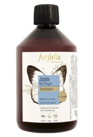 FARFALLA Olio di jojoba biologico 500ml