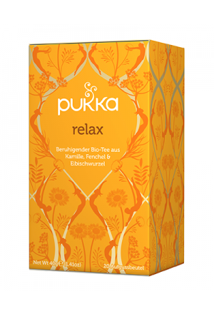 Pukka Tè Relax Biologico Tedesco Btl 20 pezzi